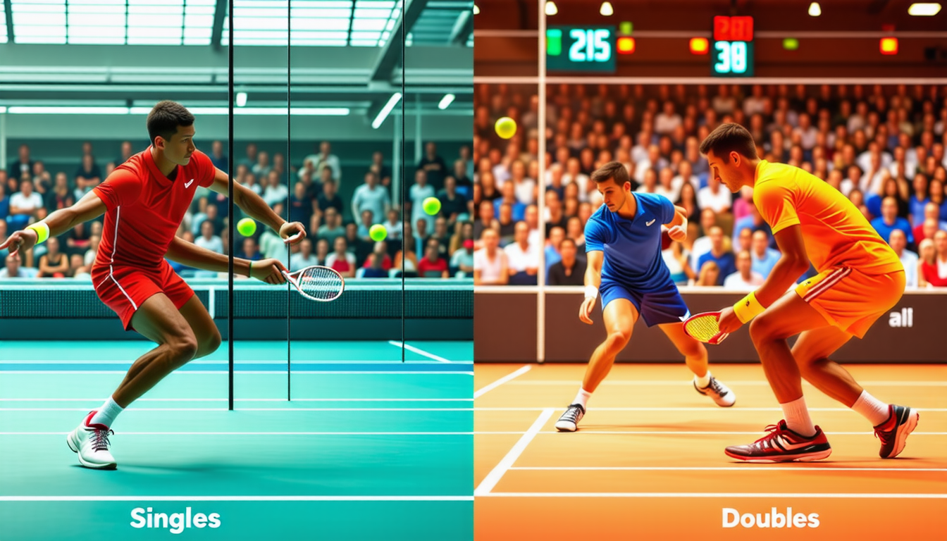 explore the key differences between singles and doubles squash in this insightful article. discover how the gameplay, strategies, and court dynamics vary in these two exciting formats, and learn which one might suit your playing style best.